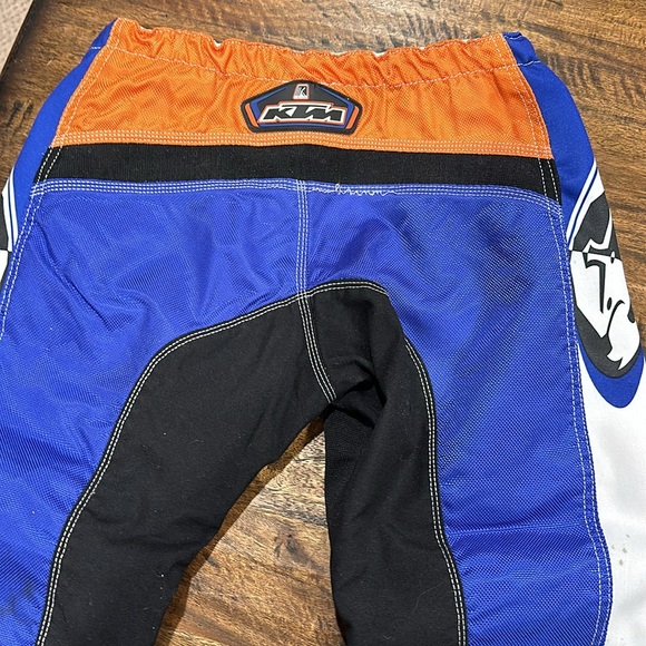 Thor 1210 KTM Motocross Pants w/pads. Size 26. Used see pics some stains. - Picture 5 of 6